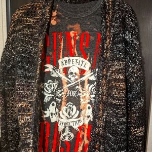 Knitted cardigan/duster